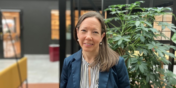 Karin Malmquist, projektledare för delen Almedal–Mölndal