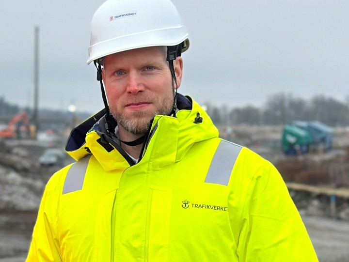 Daniel Svensson, chef för projektet.