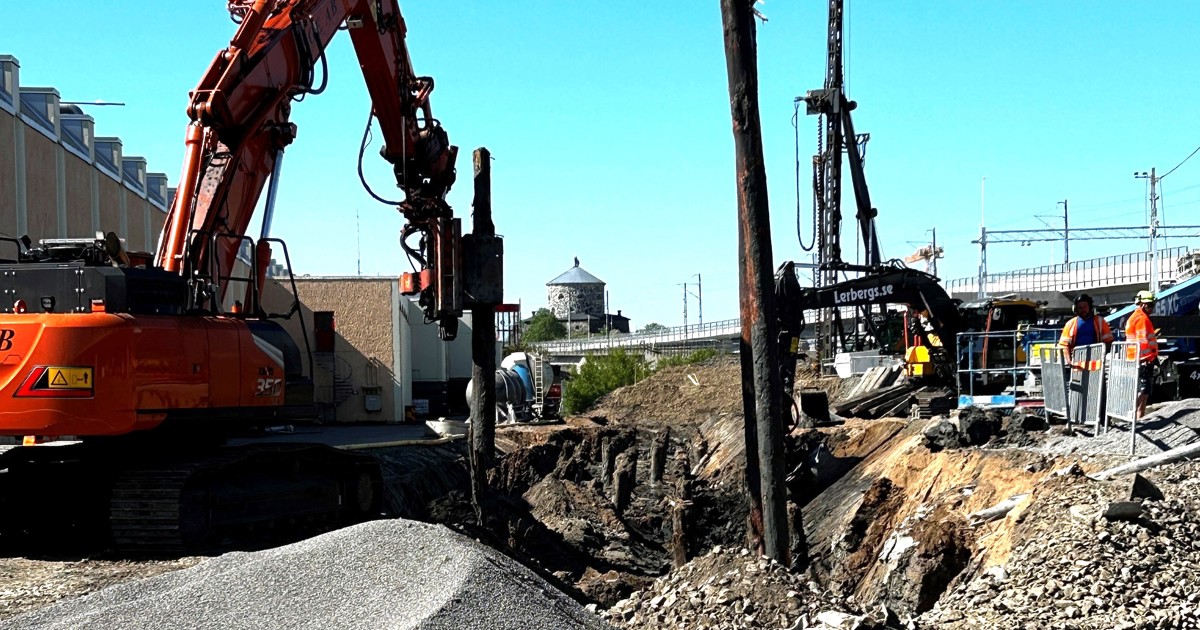Uppdragning av pålar och markförstärkning i sommar - www.trafikverket.se