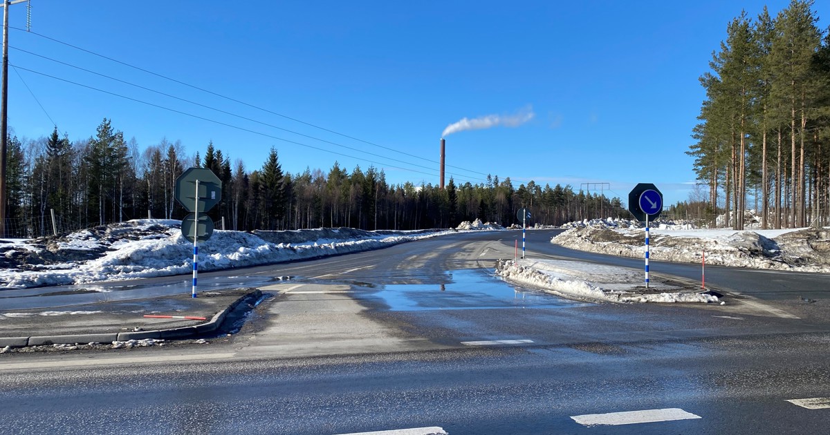 Breddar körfält på väg 645 mot E4 - www.trafikverket.se