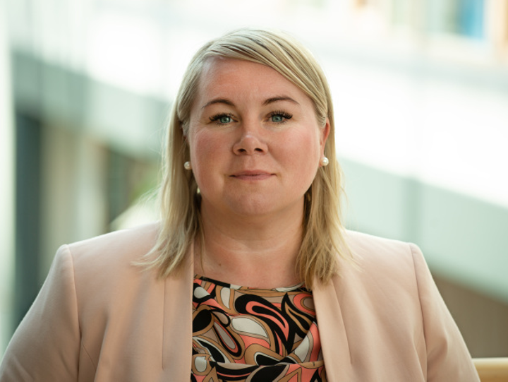 Anna Ericsson, chef verksamhetsområde Trafik.