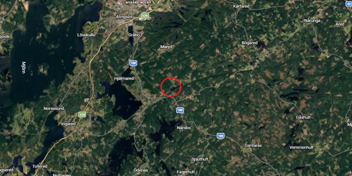 Översiktskarta över området