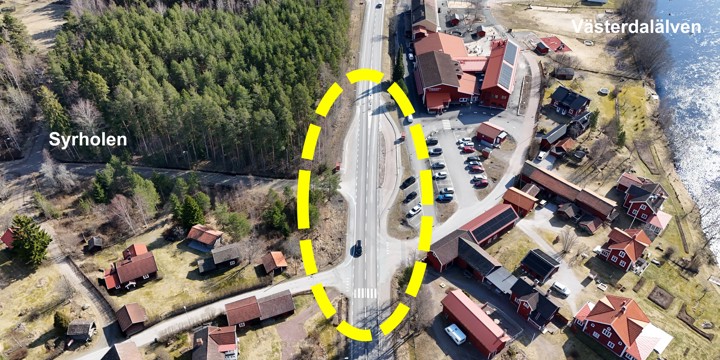 Arbetsområdet vid Syrholns skola
