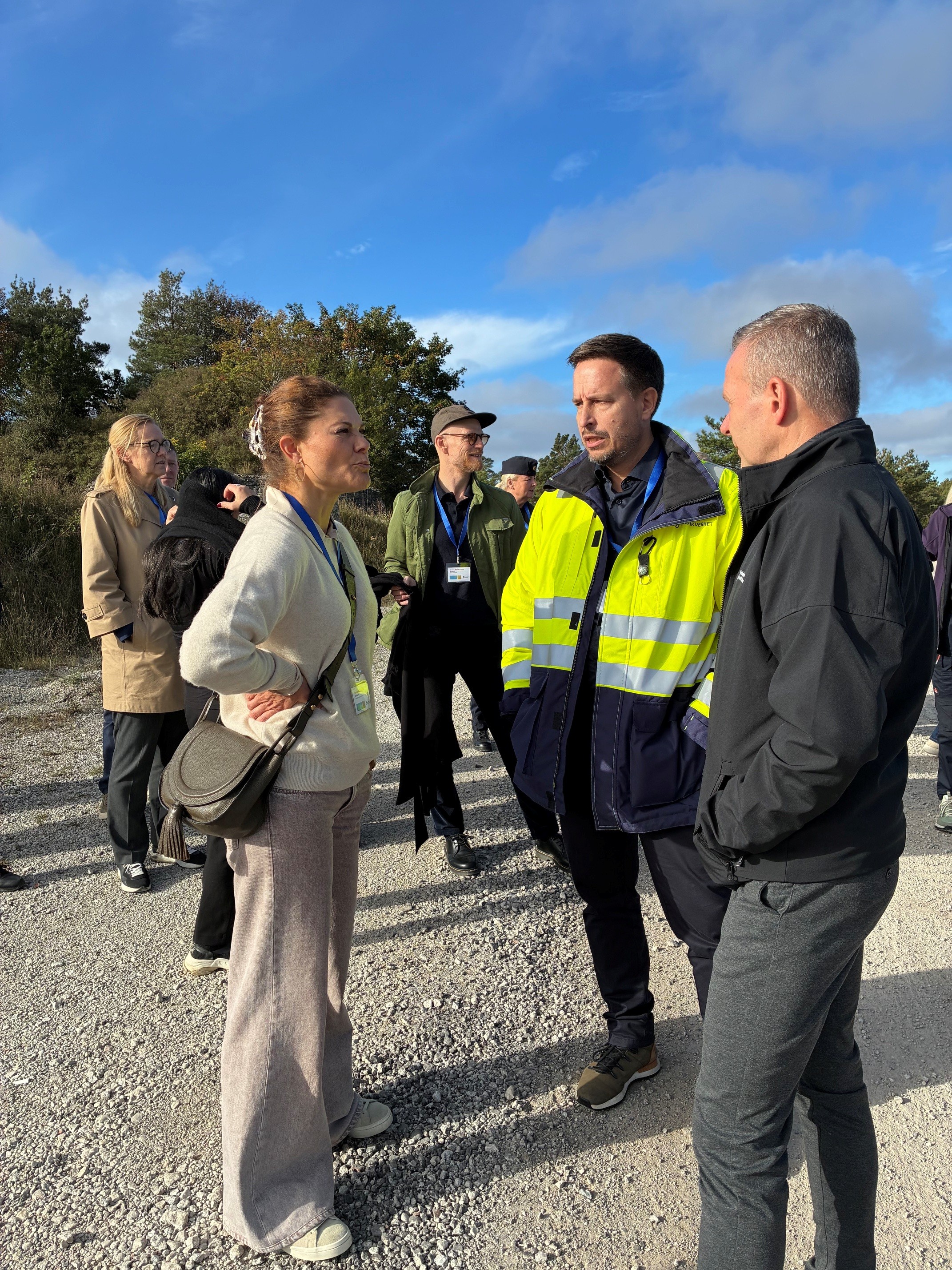 Kronprinsessan Viktoria på besök
