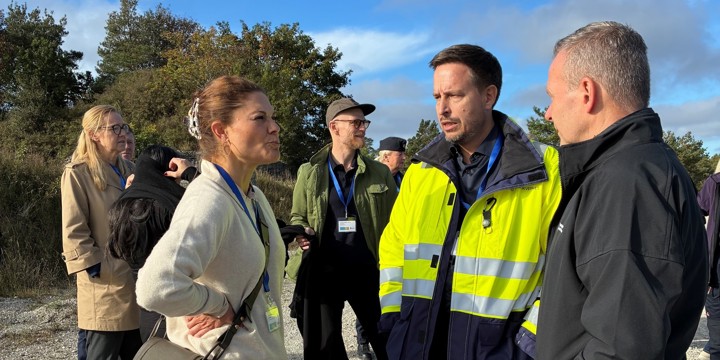 Kronprinsessan Viktoria på besök